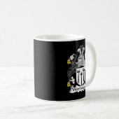 Worthington Coat of Arms Family Crest Koffiemok (Voorkant rechts)