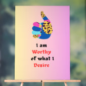 Worthy Acryl Bord (Neutraal)