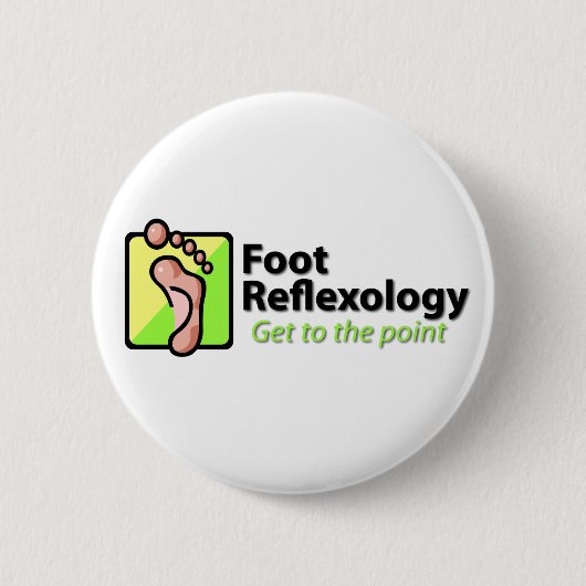 Wortreflexologie Ronde Button 5,7 Cm (Voorkant)