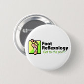 Wortreflexologie Ronde Button 5,7 Cm (Voorkant /achterkant)