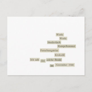 wortwort briefkaart
