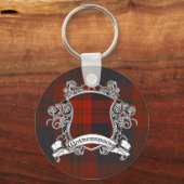 Wotherspoon Tartan Shield Sleutelhanger (Voorkant)