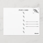 Wou dat je een mooi  palmboom briefkaart was (Achterkant)