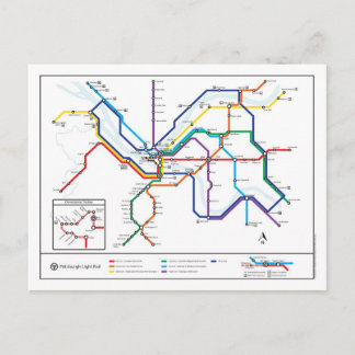 Wou dat we hier waren Briefkaart