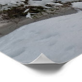 Woud in de winter poster (Hoek)