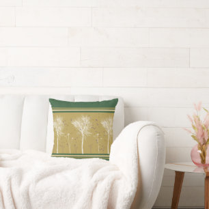 Woud in wit Sierkussen