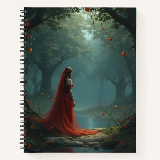 woudgodin notitieboek (Voorkant)