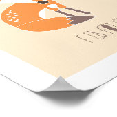 Woudvrienden - F staat voor Vos Kunstprint Poster (Hoek)