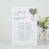 Would She Rather Chinoiserie Pink Shower Game (Staand voorkant)