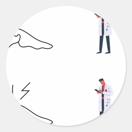 Wound Care Nurse Sticker Pack - Wound Care Nurse (Devant)