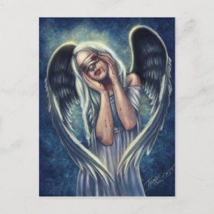 Wounded Angel Postcard Briefkaart