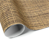 Woven Bamboo Pattern Cadeaupapier (Rol Hoek)