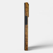 Woven Bamboo Pattern Case-Mate iPhone Case (Achterkant / Rechts)