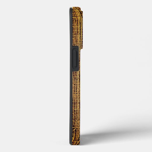 Woven Bamboo Pattern Case-Mate iPhone Case (Achterkant / Rechts)