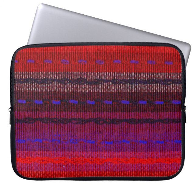 Woven Bands Laptop Sleeve (Voorkant)