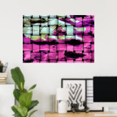 WOVEN BEACH POSTER (Thuiskantoor)