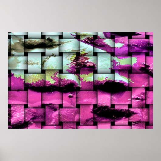 WOVEN BEACH POSTER (Voorkant)