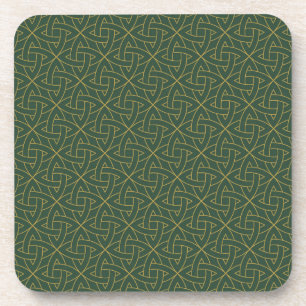 Woven Celtic Knot Pattern Bier Onderzetter