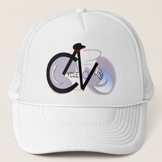 Woven CycleNuts Lotsa Logo Cap Trucker Pet (Voorkant)