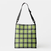 Woven Greenery Crossbody Tas (Achterkant)