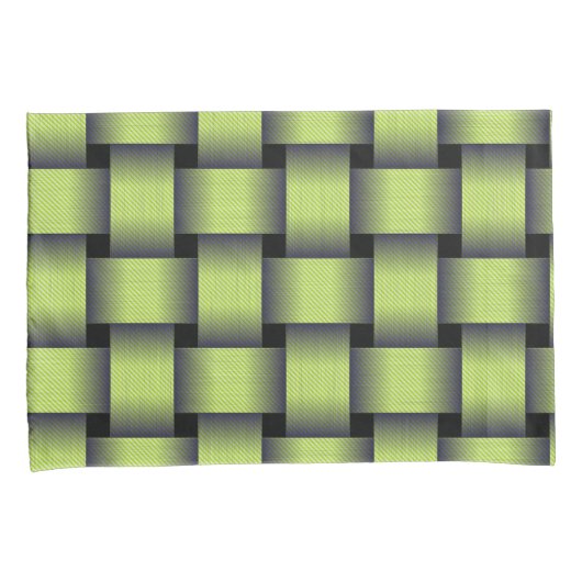 Woven Greenery Kussensloop (Voorkant-Rechts)