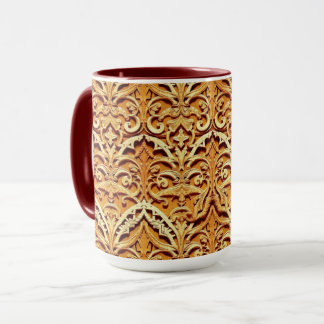 Woven Islamic Motif Mug | Tactile Earth Tones