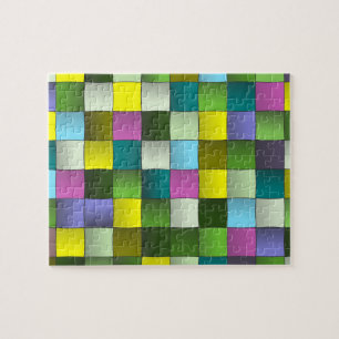 Woven Mosaic Pattern Legpuzzel