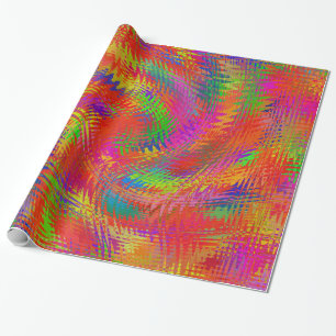 Woven Rainbow Cadeaupapier