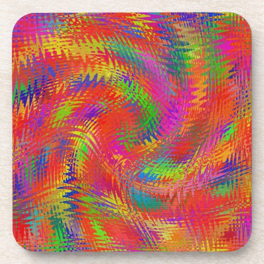 Woven Rainbow Onderzetter (Voorkant)