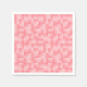 Woven Satin Ribbons - Shell roze Servetten