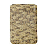Woven Seagrass Seamless Pattern Imitation Badmat (Voorkant Verticaal)