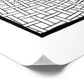 Woven Sun Poster (Hoek)