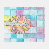 Woven Sunset Fleece Deken (Voorkant (Horizontaal))