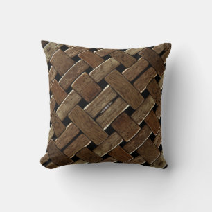 Woven Wood 3 Kussen