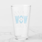 WOW　びっくりした GLAS (Achterkant)