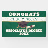 Wow! Bannière de remise des diplômes de licence (Horizontal)