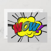 WOW! BRIEFKAART (Voorkant / Achterkant)