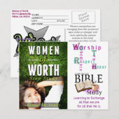 WOW-Briefkaarten 1 Aankondigingskaart (Voorkant / Achterkant)