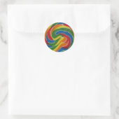WOW. Dat is een enorme Flippin Lollipop Sticker (Tas)