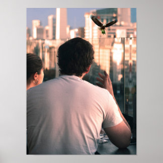 WOW dat zie je niet elke dag. Poster