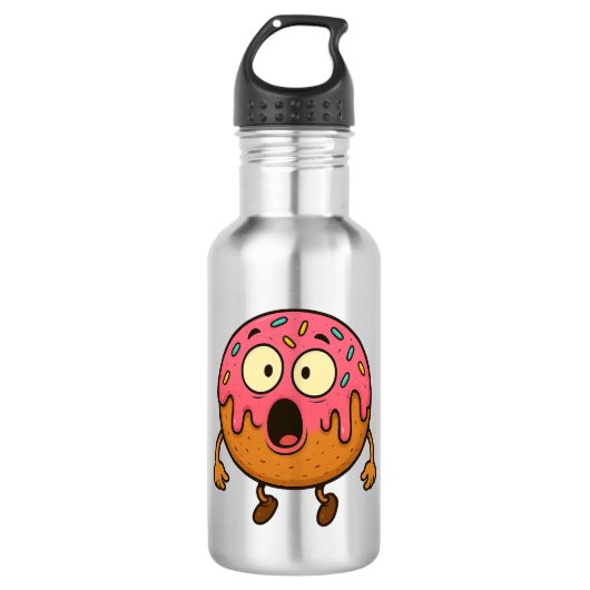 Wow Donut Waterfles (Voorkant)
