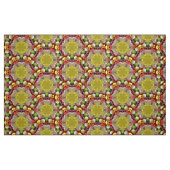 WOW ~EASTER SNOEP! ~ Geel groen wit rood ~ Stof (Fat Quarter)