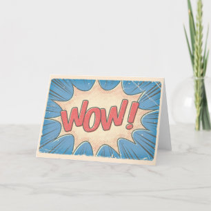 Wow! Feestdagen Kaart