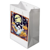 Wow Halloween Thrill Medium Cadeauzakje (Achterkant Gekanteld)