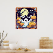 Wow Halloween Thrill Poster (Keuken)