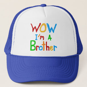 WOW Ik ben een Brother T-shirts en GIfts Trucker Pet