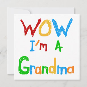WOW Ik ben een oma T-shirts en geschenken