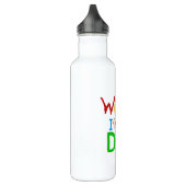 WOW Ik ben een pa T-shirts en Waterfles (Links)