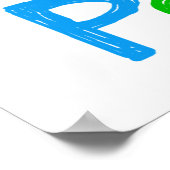 Wow ik ben een Papa Tshirts en GIfts Poster (Hoek)