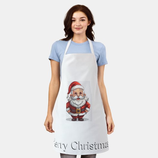 Wow kleding voor iedereen schort (Gedragen)